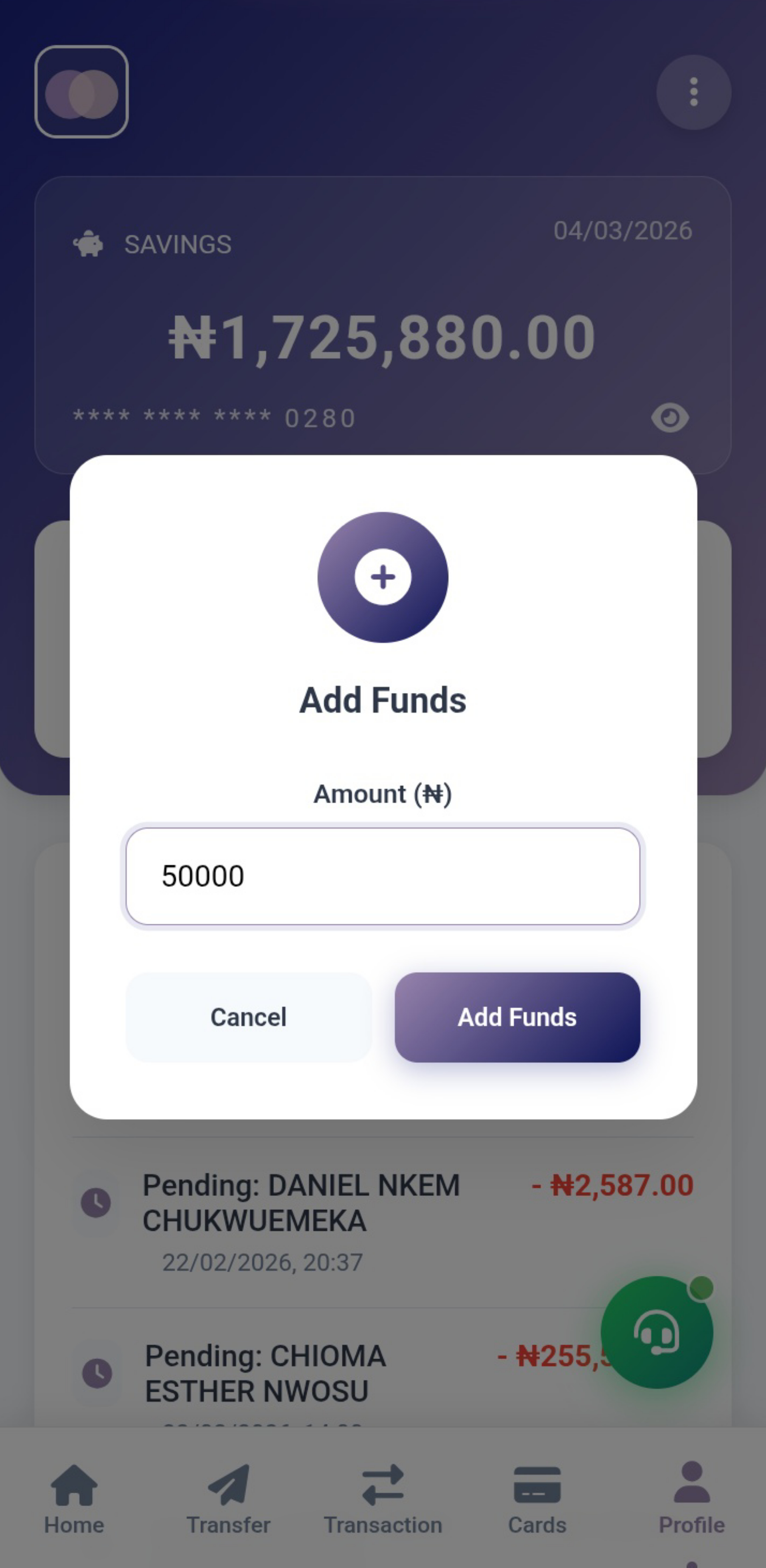 ProBank v15.5 settings and bank selection