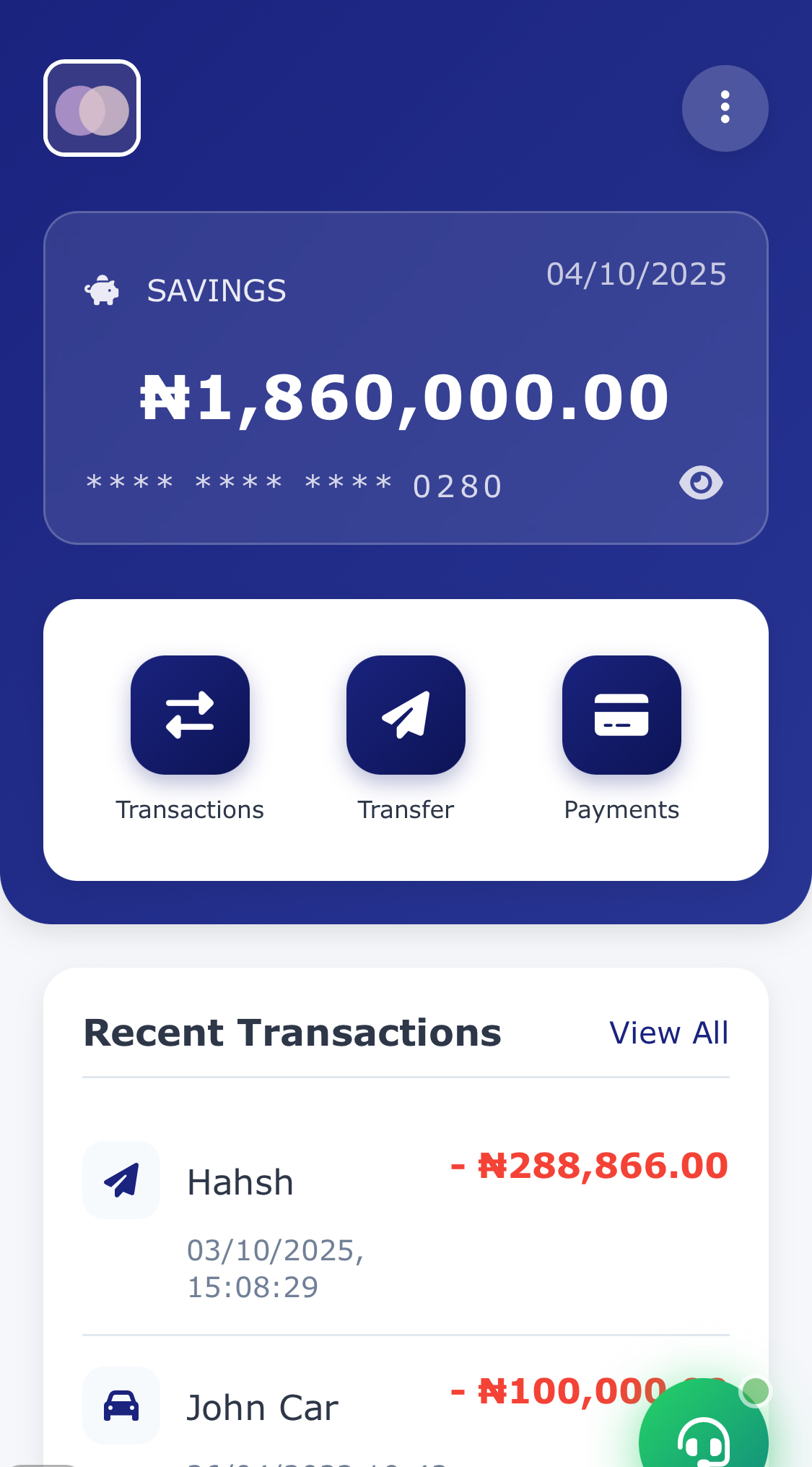 ProBank v15.5 Fake Transfer